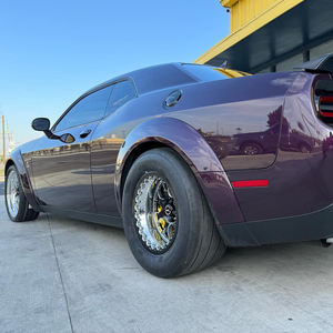 Jantes Roc Custom Beadlock Drag 5x120 5x115 Jantes forgées 17x11 pour <span class=keywords><strong>Chevrolet</strong></span> Camaro Corvette Dodge Challenger - Product Image 4