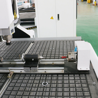 Router CNC de 4 Ejes 1325 con Eje Rotatorio para Tallado 3D de Madera, Puertas, Escaleras y Muebles