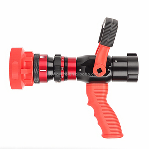 d'incendie en laiton pour une pulvérisation efficace American Pin Lug Fire Hose Jet Spray NST Thread Brass Fire Nozzle - Product Image 2