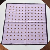 Foulard carré en popeline de coton de qualité supérieure, accessoire de mode populaire, mouchoir personnalisé avec logo, foulards carrés en popeline de coton