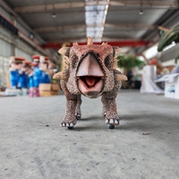 Dinosaure animatronique personnalisable, dinosaure robotique, dragon mécanique télécommandé pour parc d'aventure sur le thème des dinosaures