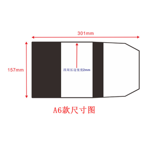 Copertina Semplice in PVC per Quaderni, Trasparente A6/A5, Impermeabile, per Studenti - Product Image 6