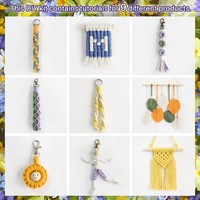Kit de tricot fait à la main cadeau de bricolage pour la Saint-Valentin nouvel an festival de la mi-automne pour belle-amie grand-mère-porte-clés