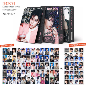 Nuevo Éxito de Ventas, Tarjetas Lomo de los Miembros de Stray Kids, HAN/FELIX/HYUNJIN, Tarjeta Fotográfica de Alta Definición y Pegatinas - Product Image 5