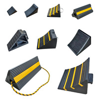 Cales de roue d'avion en caoutchouc 21 cm 30 cm Longueur Plusieurs tailles Cales de roue d'avion personnalisées pour aéroport avec corde en nylon