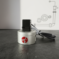 Medidor de Flujo SHY con Sensor Transmisor para Combustible Diésel y Aceite de Alta Viscosidad, Precisión del 0.2%, Acero Inoxidable, Aleación de Aluminio, RS485/232