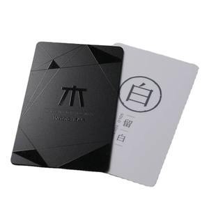 Cartes de visite personnalisées en gros, papier couché, cartes de visite imprimées avec logo en relief pour la promotion marketing des petites entreprises - Product Image 2