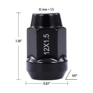 Écrou de roue antivol 3/4 hexagonal <span class=keywords><strong>19</strong></span> longueur 35mm Écrou de roue M12x1.5 - Product Image 1
