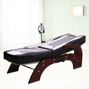 Factory Best Price Full Body Luxurious <strong>Automatic</strong> Chiropractic Electric Thermal Therapy Jade Roller Infrared Massage Bed - Product Image 1