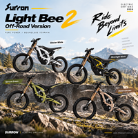 Moto tout-terrain électrique légère Surron Light Bee 2 2026 65 kg 24 kW