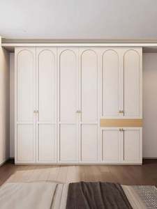 Meuble TV flottant de luxe, système mural TV moderne minimaliste, armoire de rangement murale complète sur mesure pour salon, solution pour toute la maison - Product Image 2