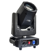 MAITE 300W Projecteur Beam à Tête Mobile Ra95 8000K en Alliage d'Aluminium Double Prisme Contrôle DMX512 Dimmable pour Discothèques, DJ, Fêtes, Scènes et Clubs Nocturnes