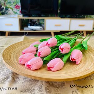 <span class=keywords><strong>Bouquet</strong></span> di Fiori di Tulipano <span class=keywords><strong>Artificiali</strong></span> in Plastica PE Splendidi e Ultra Realistici per Centrotavola e Decorazioni per la Casa all'Ingrosso - Product Image 4