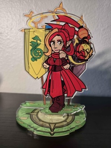 OEM ODM Soporte Acrílico Personalizado del Personaje Paige de Book of Lore - Product Image 3
