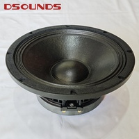 Haut-parleur 10 pouces avec bobine vocale 2.5 pouces 300WRMS Ferrite Magnet Pro Audio Speaker Midbass pour haut-parleurs Line Array
