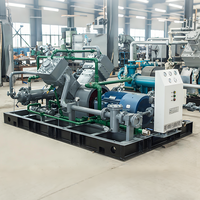 Compresseur d'azote à piston haute pression haute efficacité 350 bars avec technologie avancée sans huile refroidi par air 220V/380V
