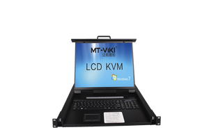 Commutateur KVM LCD 19 pouces avec Auto-OSD et télécommande, <span class=keywords><strong>console</strong></span> KVM en rack 1U, <span class=keywords><strong>tiroir</strong></span> 16x1 VGA, 16 ports LCD 19 pouces, commutateur KVM IP - Product Image 6