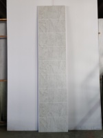 Panneau mural en PVC ignifuge de 10 mm pour salle de bain d'hôtel, dalle commerciale