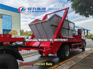 Foton Bỏ Qua Loader Đu Cánh Tay Xe Tải Rác 6X4 Chất Thải <span class=keywords><strong>Bin</strong></span> Dumpster <span class=keywords><strong>Container</strong></span> Xe Tải Rác - Product Image 5