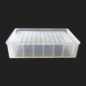 Yongyue - Tanque de Almacenamiento de Líquidos de 96 Canales, 195 ml, Contenedor Rectangular de Plástico para Dispensar Muestras de Reactivos - Product Image 3