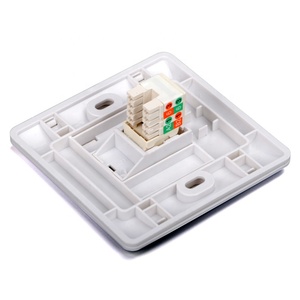 Plaque murale réseau RJ45 1 port type 86, panneau de <span class=keywords><strong>prise</strong></span> modulaire Keystone RJ45 pour réseau fibre <span class=keywords><strong>optique</strong></span> - Product Image 5