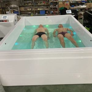 Nouvelle Capsule Spa de Flottaison à Zéro Gravité pour <span class=keywords><strong>Deux</strong></span> <span class=keywords><strong>Personnes</strong></span>, avec Grand Filtre 3D, pour Eau Salée, Privation Sensorielle, Nage et Sommeil - Product Image 1