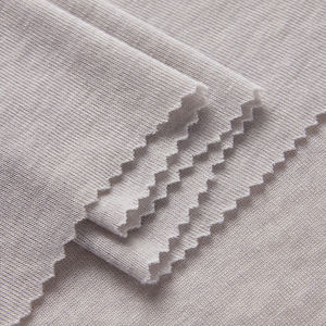 프리미엄 티셔츠 공장용 보란 섬유 친환경 메리노 울 및 TENCEL 원단 무료 샘플 공급 - Product Image 4