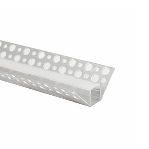 Profil de lavage de mur d'<span class=keywords><strong>angle</strong></span> d'extrusion de canal d'aluminium K7-1, cloison sèche, éclairage de panneau large, profilé <span class=keywords><strong>LED</strong></span> en aluminium de gypse sans garniture - Product Image 2