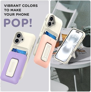 Support de boîtier de carte Macaron applicable transfrontalier pour iphone 16 15ro Max 14pro étui de téléphone portable avec protecteur de caméra - Product Image 2