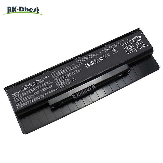 Wholesale Replacement 56Wh A32-N56 Laptop Battery for ASUS N56V N56VJ N56VM N56VZ N76 N76V N76VM N76VJ Series R500VD R503C