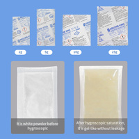 Absorb King Super Dry 5g 10g 25g Dessiccant en Sachet Anti-humidité Chlorure de Calcium CaCl2 Qualité Supérieure Pureté 99,8% Durée de Conservation 12 Mois