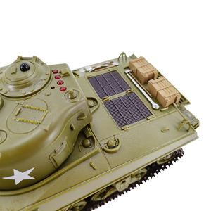รถถังจำลองบังคับวิทยุ 3841-10 ขนาด 1/30 รุ่นเชอร์แมน M4A3 ปะทะ เพอร์ชิง M26 ระบบอินฟราเรด ต่อสู้ <span class=keywords><strong>2</strong></span>.4Ghz ของเล่นรถถังบังคับวิทยุ MT - Product Image 4