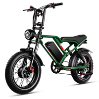 Vélo de montagne électrique tout-terrain à double entraînement, vélo électrique E-cross pour adultes, véhicule tout-terrain