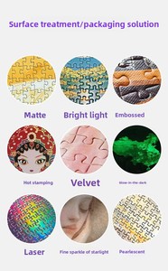 Puzzle de sublimation 2026 vierge, 300 pièces, gris/blanc, certifié sécurité, service OEM&ODM - Product Image 6