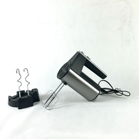 Tout nouveau 300W Mini mélangeur de crème électrique portable 5 vitesses Portable nourriture batteur à oeufs support cuisine RV mélangeur acier plastique