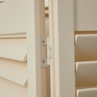 Volets de plantation en PVC et en bois à prix d'usine Volets manuels et électriques pour fenêtres extérieures et intérieures