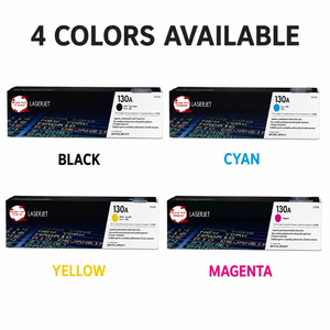 Cartucho de Tóner 130A para HP <span class=keywords><strong>Color</strong></span> <span class=keywords><strong>LaserJet</strong></span> <span class=keywords><strong>Pro</strong></span> <span class=keywords><strong>MFP</strong></span> M176n <span class=keywords><strong>M177fw</strong></span> Negro 1300 Páginas <span class=keywords><strong>Color</strong></span> 1000 Páginas - Product Image 2