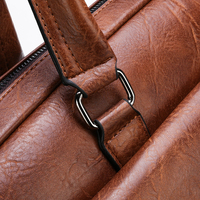 IStapromo Gifts - Maletín de Negocios de PU de Alta Calidad para Hombre, Maletín Portátil, Bolsa de Mensajero para Oficina y Uso Manual