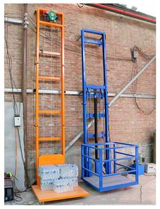 3M 6M pekerjaan udara hidrolik listrik Platform angkat kargo kecil angkat untuk rumah atau gudang untuk penggunaan luar ruangan berkendara AC - Product Image 3