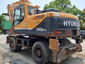 Excavatrice sur chenilles Hyundai 210W-9 originale d'occasion de haute qualité machine Hyundai 210w-9 de 21 tonnes à vendre - Product Image 3
