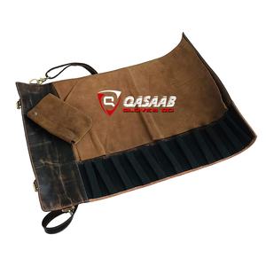 Toile cirée personnalisée-sac de Chef en cuir-sac de rouleau couteau-étui fait à la main-couteau en cuir-sac de Chef en rouleau - Product Image 2