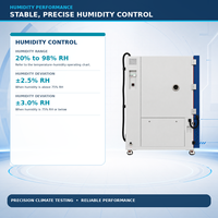 OEM 225L Programmable Temperature Humidity Test Chamber for Electronics Automotive -70C to 180C Climatic Environmental Chamber