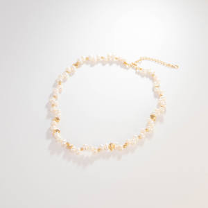 Bracelet en argent sterling S925 avec perle baroque, collier à perles, cadeau pour petite amie, tendance féminine - Product Image 5