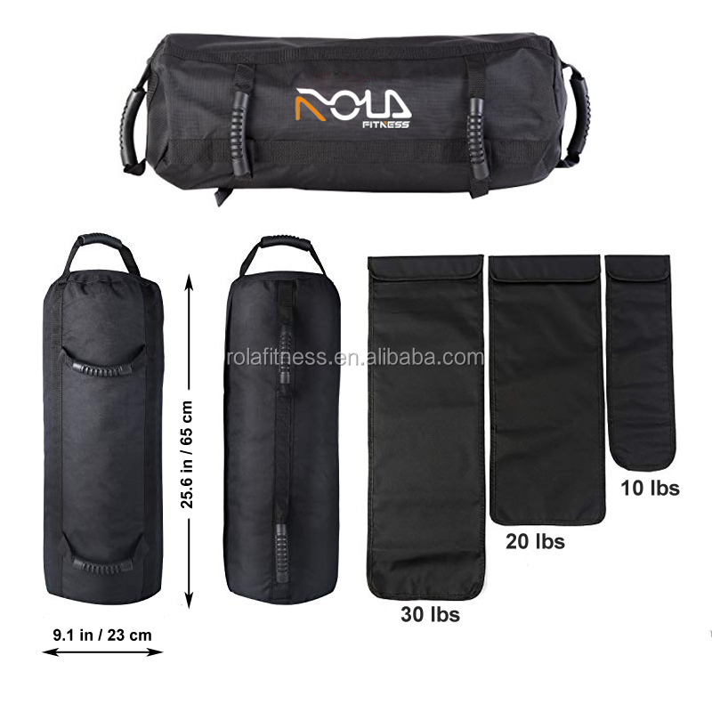 Утяжеленная тренировочная сумка из песка для тренажерного зала, тяжелой атлетики, фитнеса, тренировок, сумка из песка