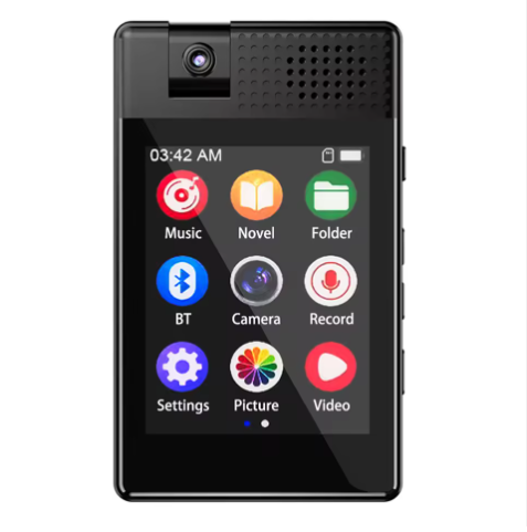 Factory Outlet 2.5 Inch Full Touch Screen MP3 MP4 Player with Camera Lossless Sound Music Player Built in Speaker Ebook Recorder