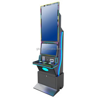 Harga Terbaik Mesin Game Video Kabinet Metal Stand Up Baru Deluxe PA Amusement Touch Monitor Multi 8 in 1 Skill Game