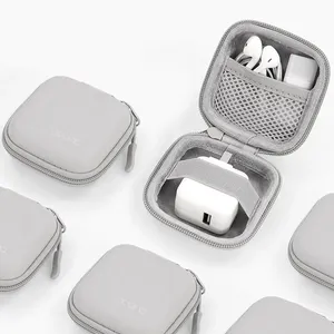 Mini portátil Hard Shell Digital Gadgets Bolsa de almacenamiento Cuero artificial Auricular Cargador Estuche Cable DE DATOS U Disco Organizador - Product Image 3