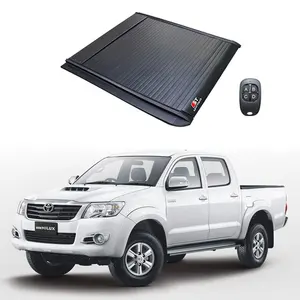 Couverture de volet roulant électrique, couverture de Tonneau de lit de camion rétractable dur pour Hilux Revo/Rocco/Rogue