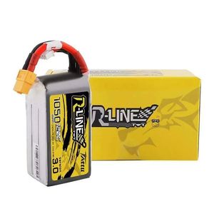 Batterie Tattu R-Line Version 3.0 V3 1300/1400/1550/1800/2000mAh 120C 4S 6S 4.2V avec connecteur XT60 pour quadricoptère RC de course - Product Image 2