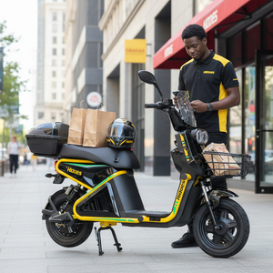 Stock D2 60v Bicicleta Eléctrica de Dos Ruedas con Autonomía de 55-65km, Cuadro de Acero al Carbono, Fuente Directa de Fabricante Hd-d2 - Product Image 5